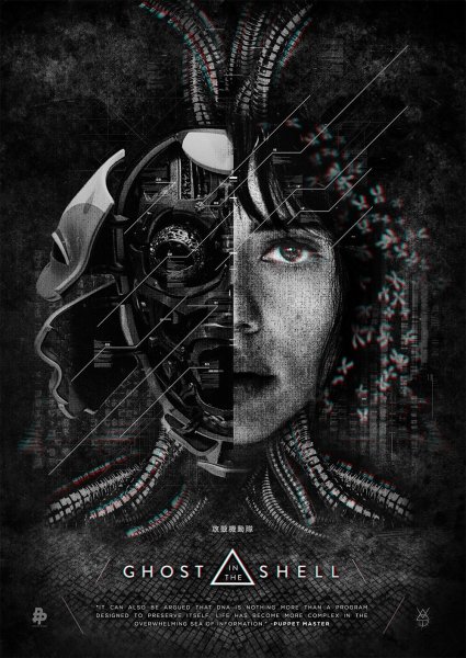 Призрак в доспехах фильм 2017 Постер