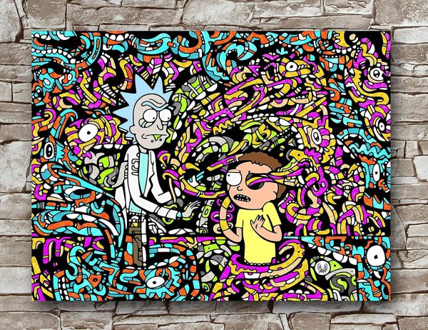 Rick and Morty Desktop Wallpaper. 👾👽👺👹  Rick and morty poster, Rick  and morty quotes, Rick and morty characters