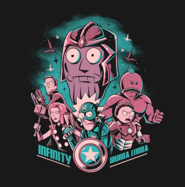 Плакат Рика и Морти