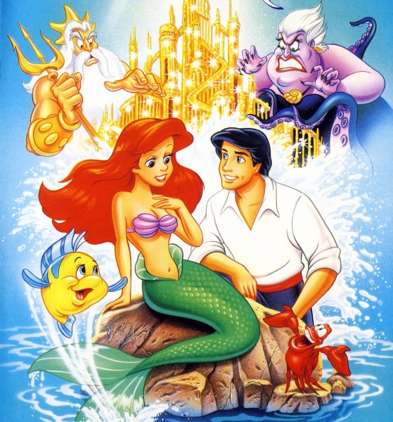 Русалочка Дисней Постер