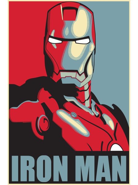 Железный человек 1 Постер