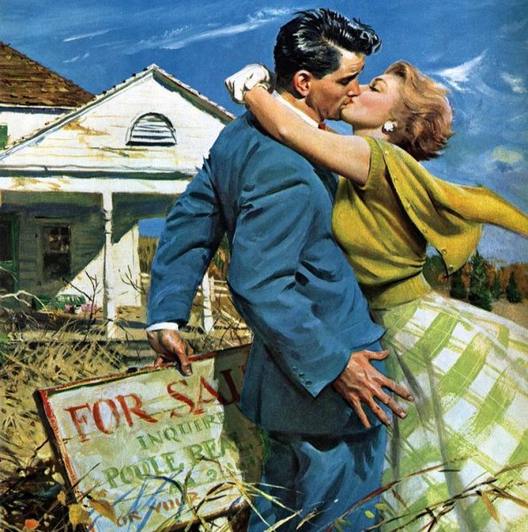 Картины в стиле ретро