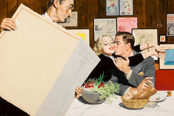 Винтажные плакаты о любви