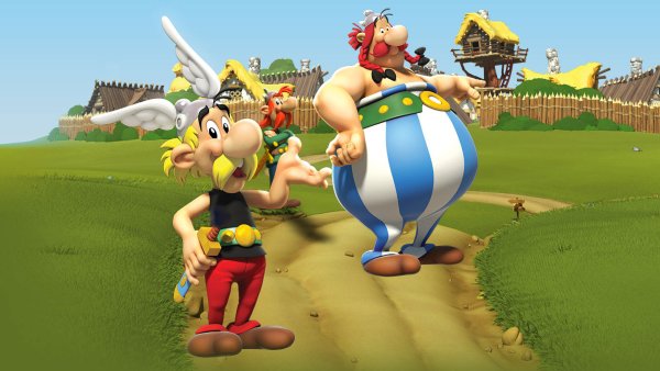 Зидан в Астерикс и Обеликс