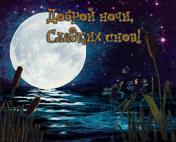 Пожелания спокойной но