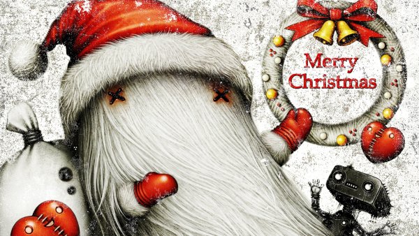 Необычные открытки с новым годом