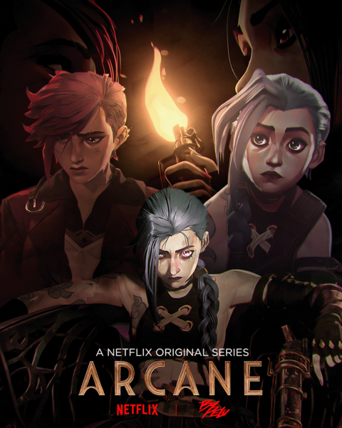 Arcane сериал Постер