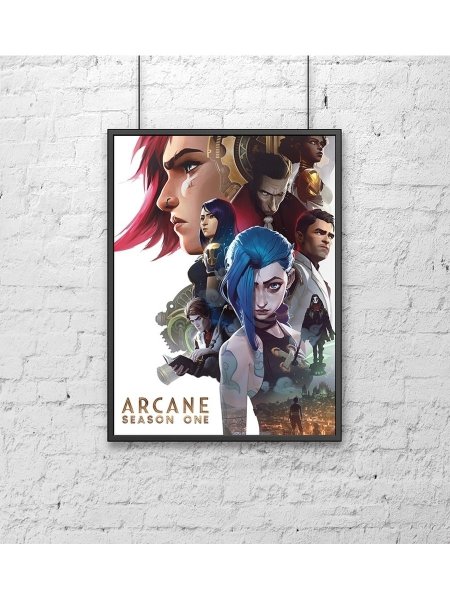 Аркейн русский Постер