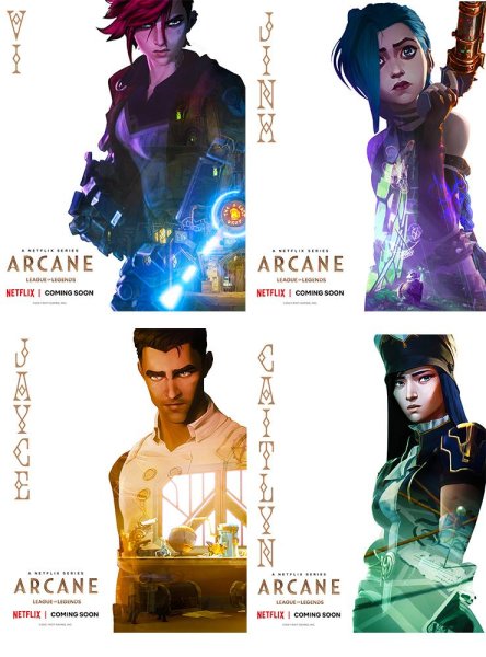 Arcane Netflix персонажи