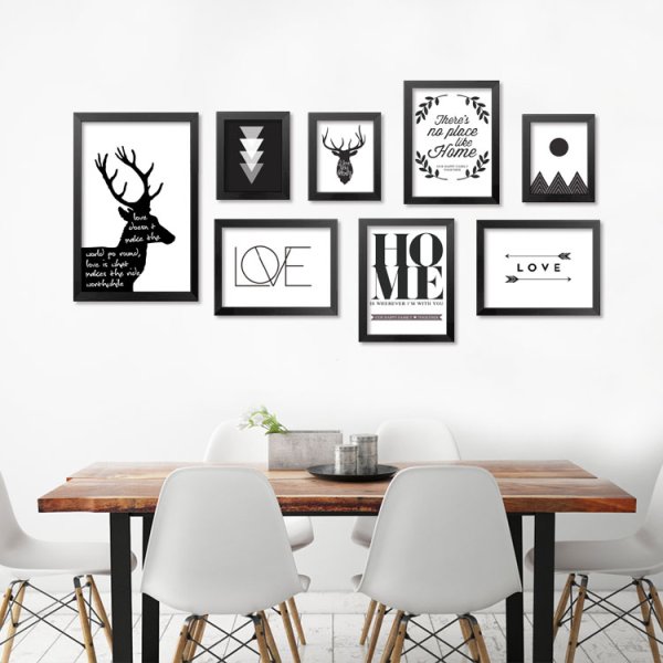 Постеры на кухню в скандинавском стиле