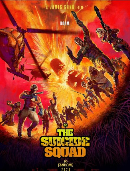 Постер а2 отряд самоубийц