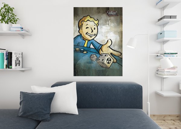 Фоллаут плакат на стену