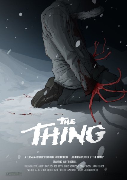The thing 1982 poster