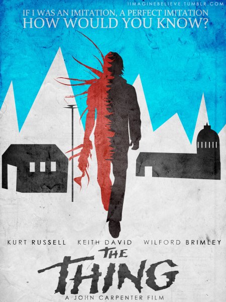 Нечто фильм 1982 Постер