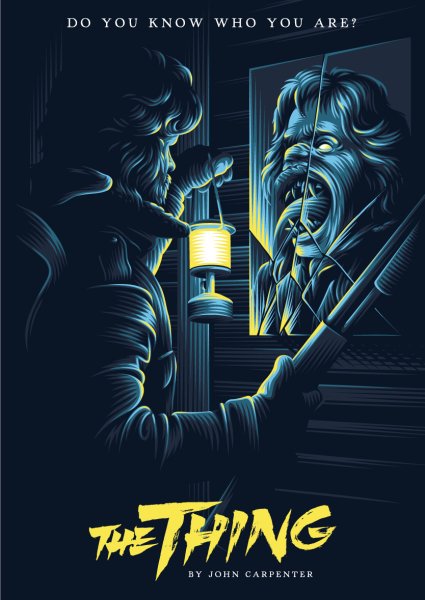 Нечто фильм 1982 Джон Карпентер Постер