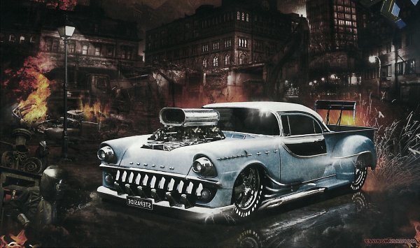 Рекламные плакаты автомобилей