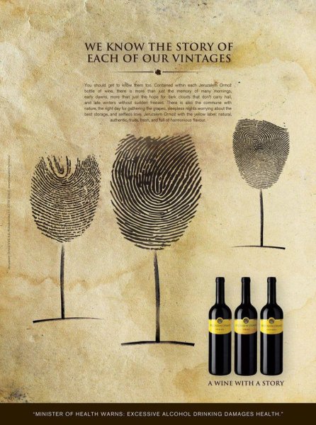 Плакат вина