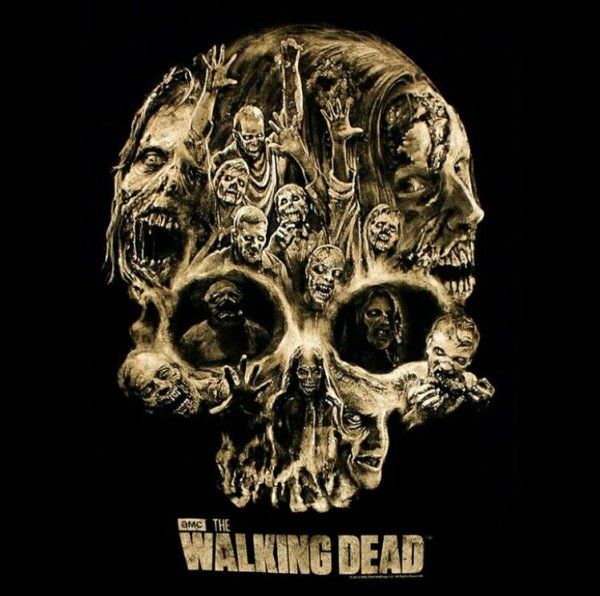 Постеры с черепами