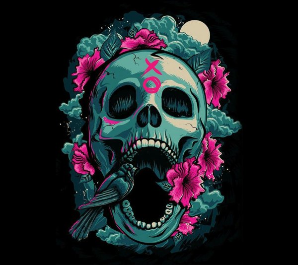 Остров в форме черепа