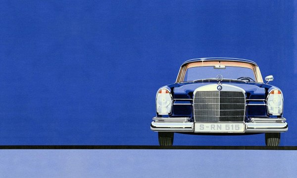 Рекламные плакаты Мерседес