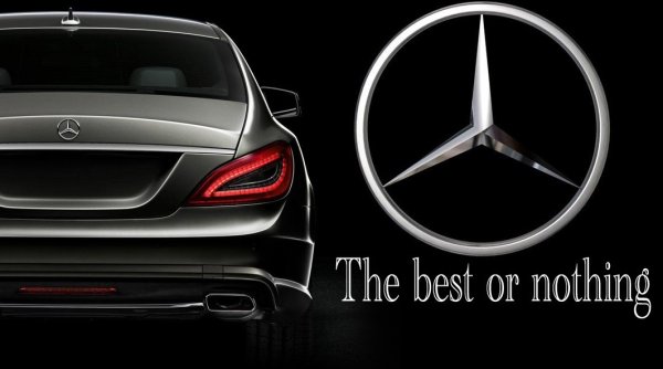 Рекламный Постер Mercedes