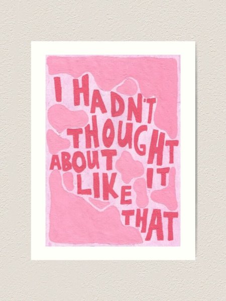 Розовые плакаты