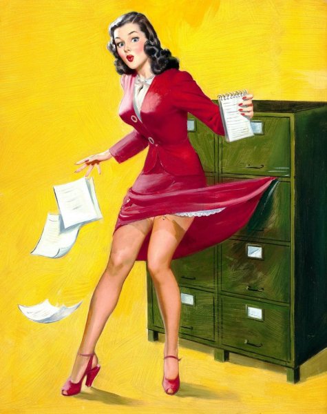 Пин-ап Alfred Leslie Buell