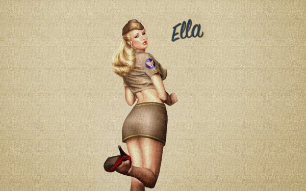 Фон в стиле пин ап