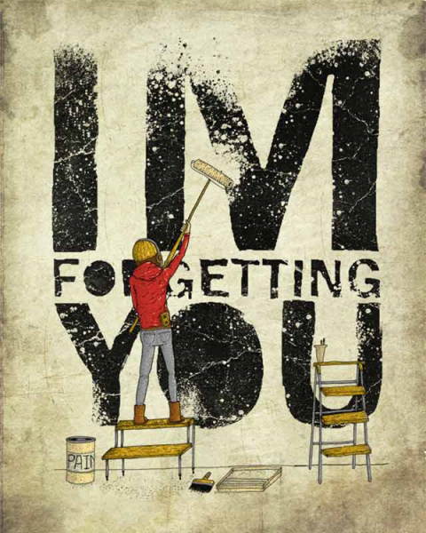 Шрифтовой плакат