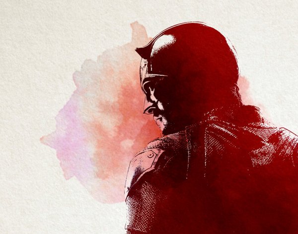 Daredevil Retro poster