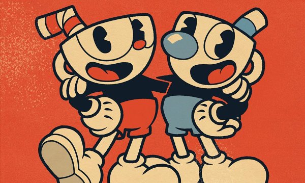 Артбук мир игры Cuphead