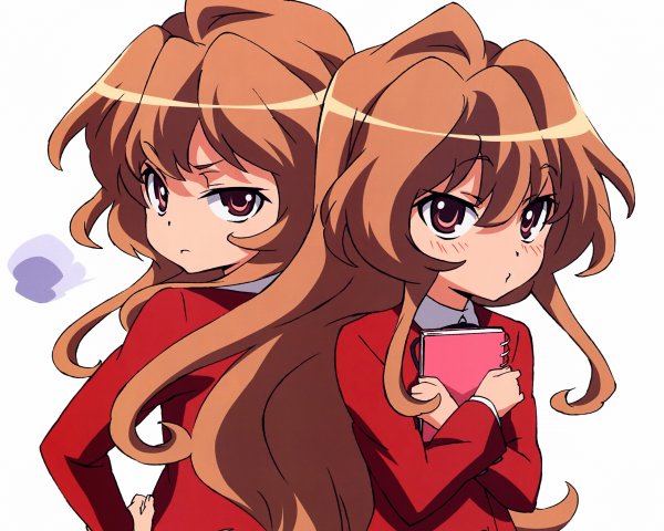 Toradora Тайга и Рюдзи