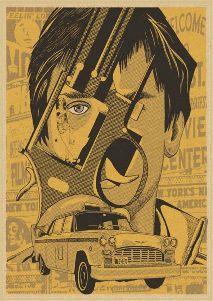 Таксист фильм 1976 Постер