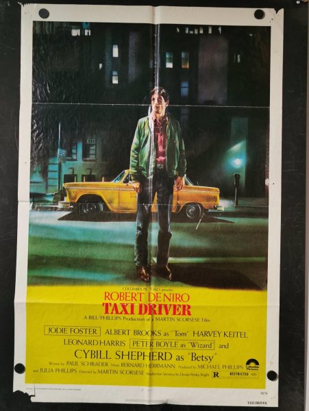 Таксист фильм 1976 Постер