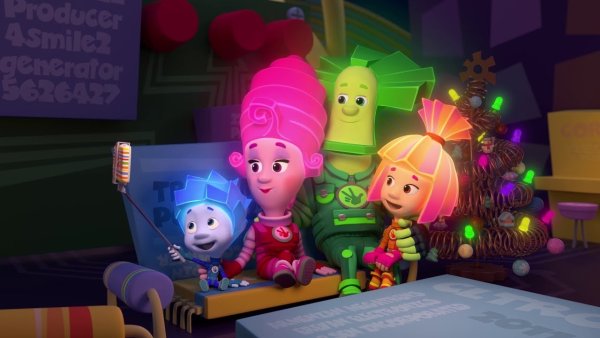 Плакат с Фиксиками