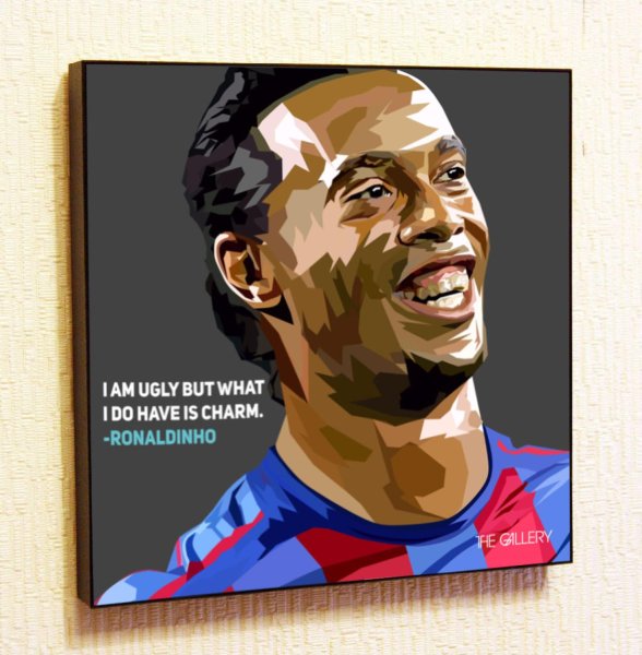 Роналдиньо плакат