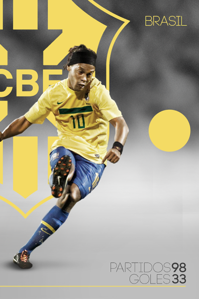 Автограф Роналдиньо