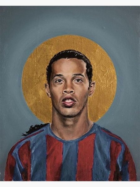 Роналдиньо граффити