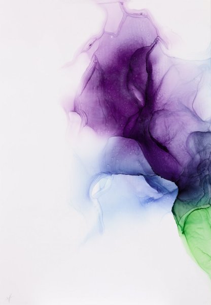 Акварельные листья