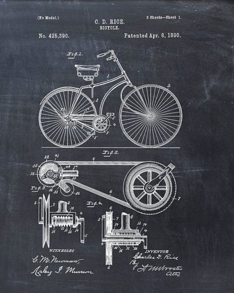Старые бумажные чертежи