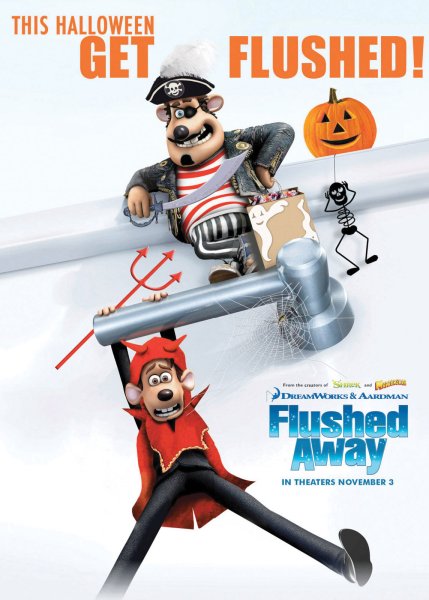 Смывайся Flushed away 2006