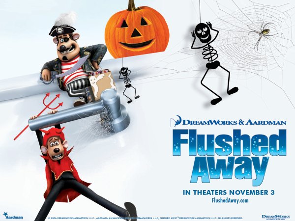 Flushed away coming soon