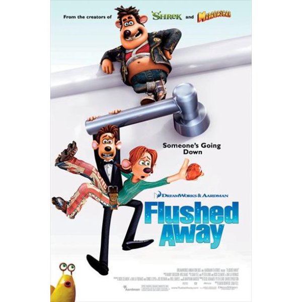 Flushed away плакат