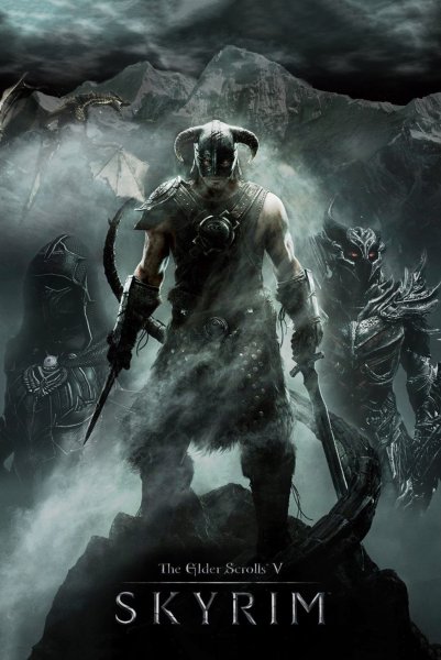 The Elder Scrolls v Skyrim обложка