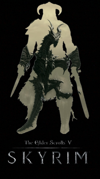 The Elder Scrolls v Skyrim обложка