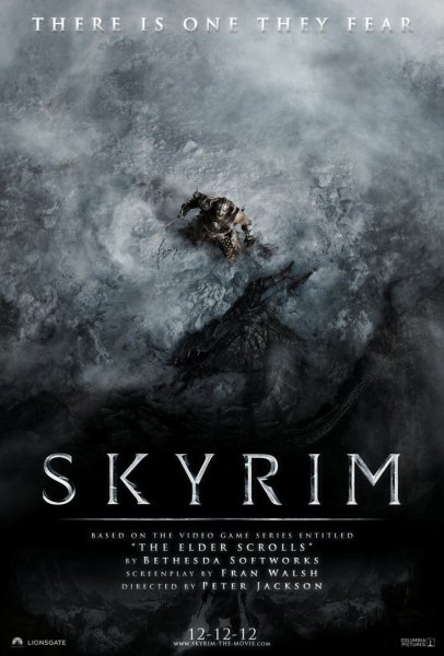 The Elder Scrolls 5 Skyrim Постер