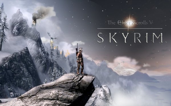 The Elder Scrolls v: Skyrim Постер