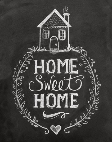 Дом милый дом надпись