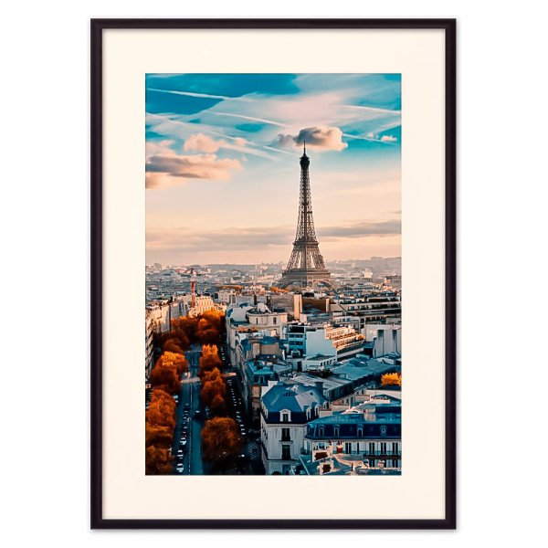 Постер с Эйфелевой башней