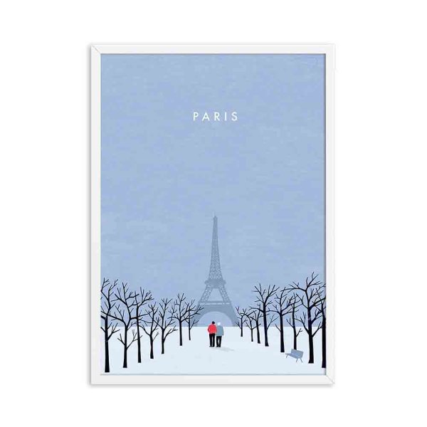Постер Париж Минимализм